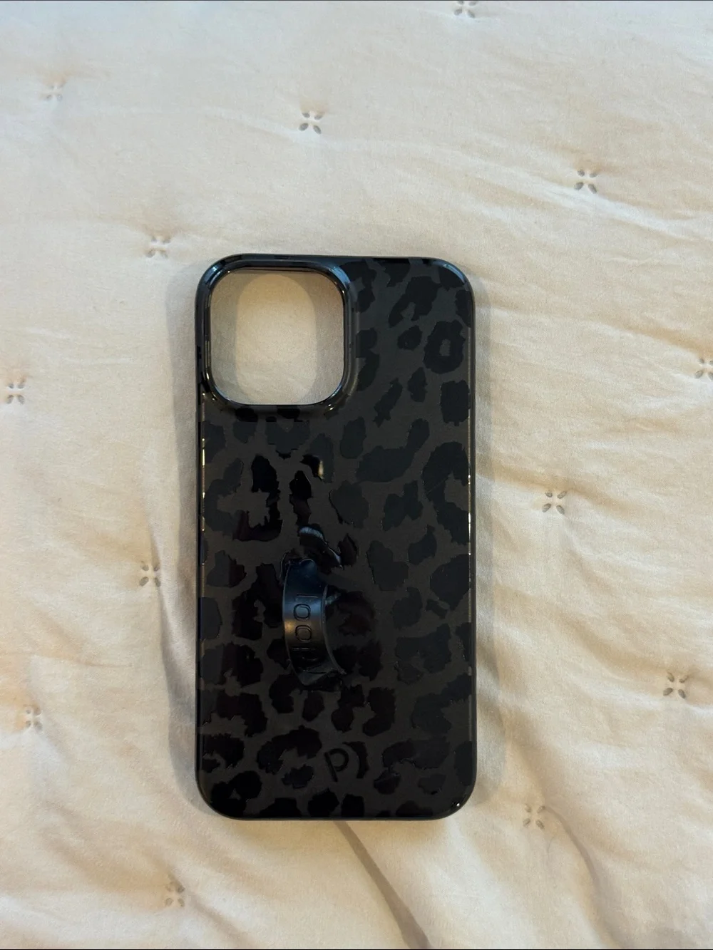 Loopy IPhone 13 Pro Max Case- Black Leopard